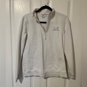 Vineyard Vine Medium White Quarter Zip